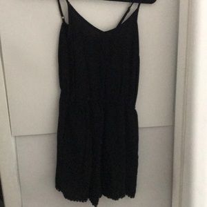 super cute black jumpsuit